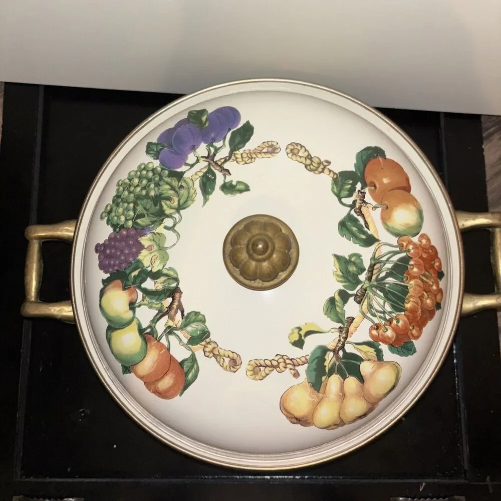 Stock Pot Tabletops Unlimited Kensington Garden 3 Qt W/Lid 10.25